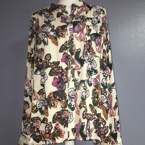 Ladies long sleeve blouse